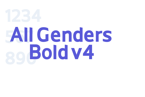 All Genders Bold v4