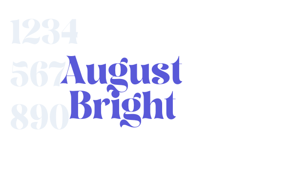 August Bright