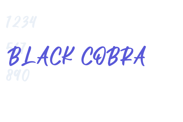 BLACK COBRA