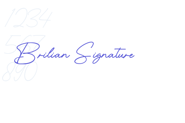 Brilian Signature