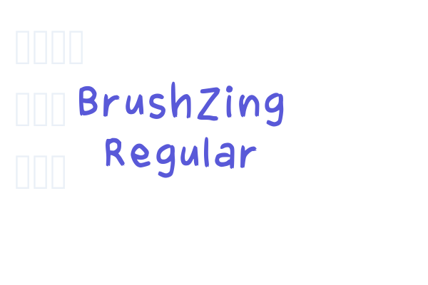 Brushzing Regular