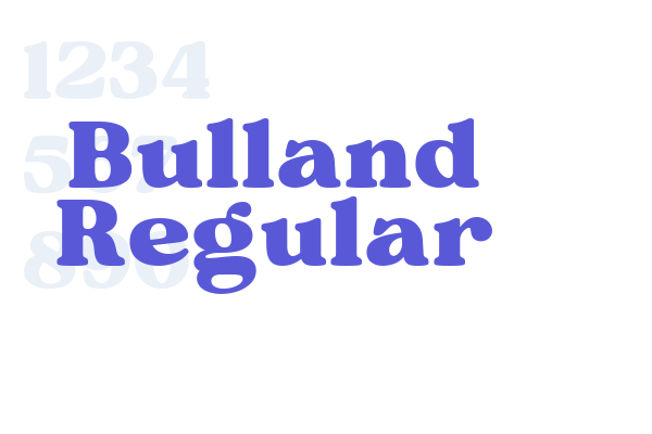 Bulland Regular