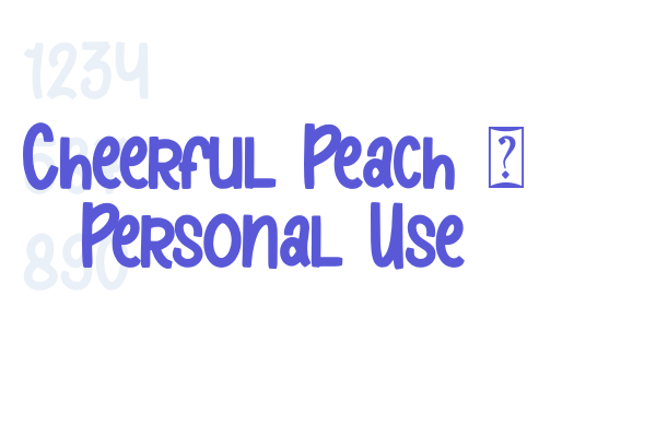 Cheerful Peach