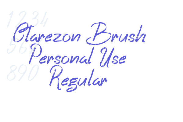 Clarezon Brush Personal Use Regular