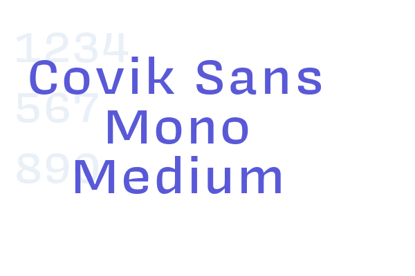 Covik Sans Mono Medium