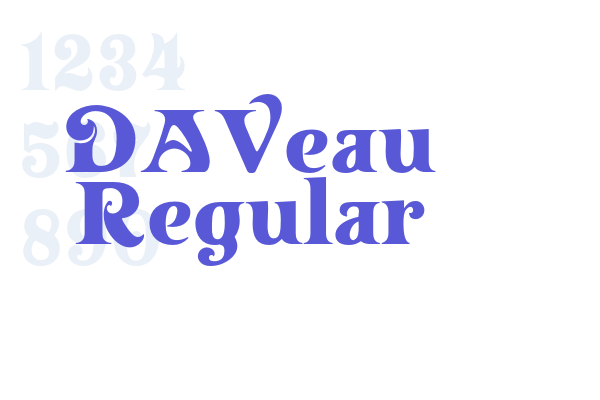 DAVeau Regular