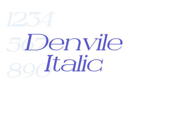 Denvile Italic