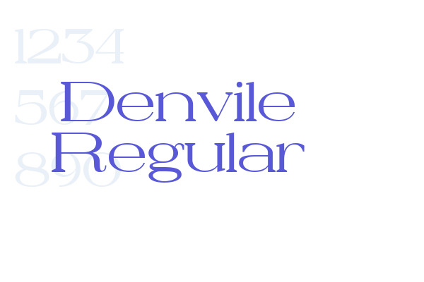 Denvile Regular