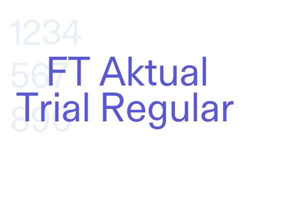 FT Aktual Trial Regular