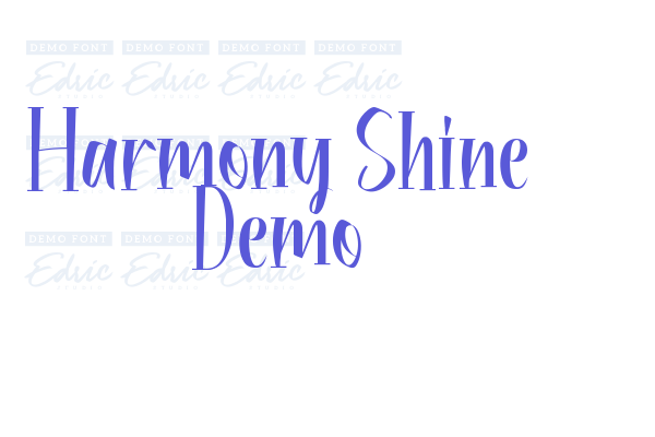 Harmony Shine Demo