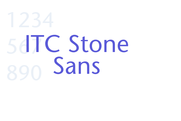 ITC Stone Sans