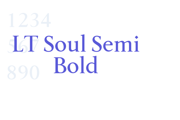 LT Soul Semi Bold