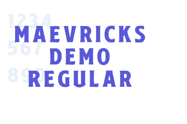 Maevricks Demo Regular