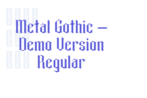 Metal Gothic