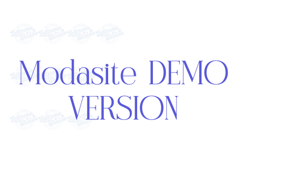 Modasite DEMO VERSION