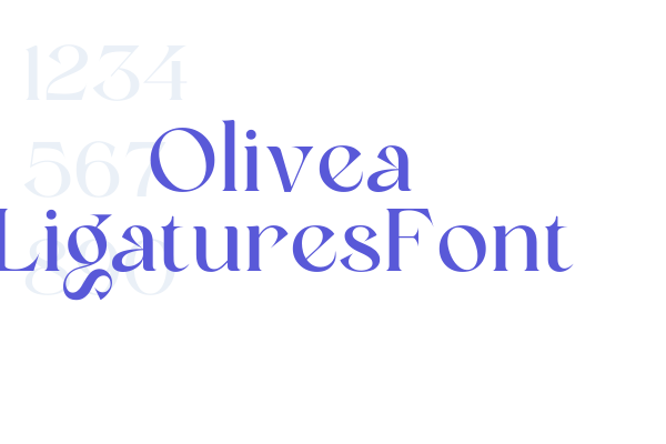 Olivea Ligatures