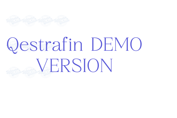 Qestrafin DEMO VERSION