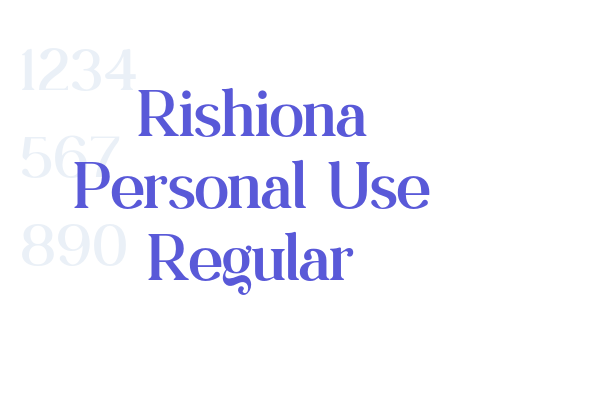 Rishiona Personal Use Regular