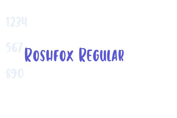 Roshfox Regular