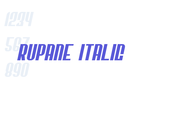 Rupane Italic