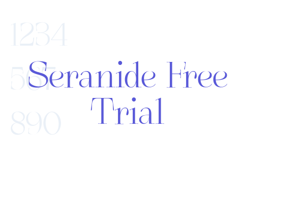 Seranide Free Trial