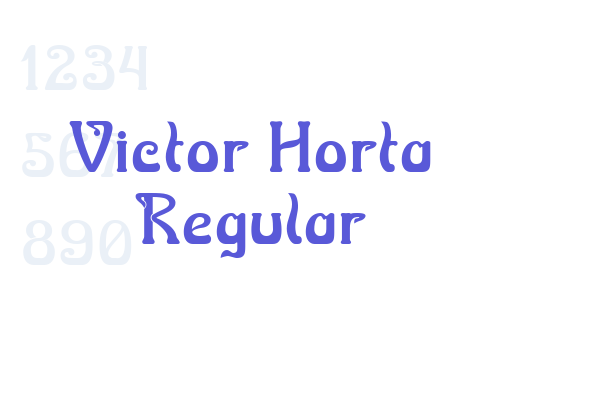 Victor Horta Regular