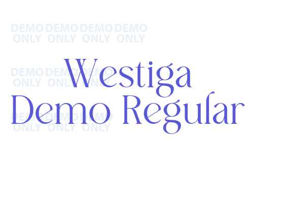 Westiga Demo Regular