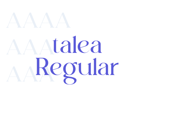 talea Regular