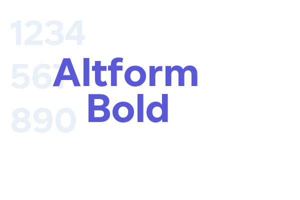 Altform Bold