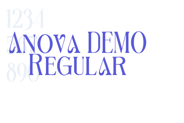 Anova DEMO Regular