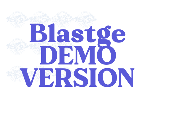 Blastge DEMO VERSION