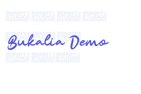 Bukalia Demo