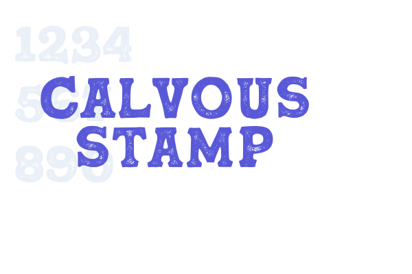 Calvous Stamp