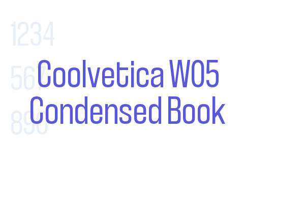 Coolvetica W05 Condensed Book