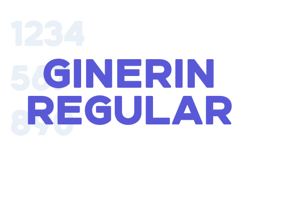 Ginerin Regular