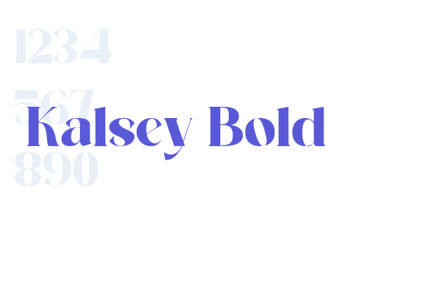 Kalsey Bold