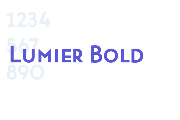 Lumier Bold