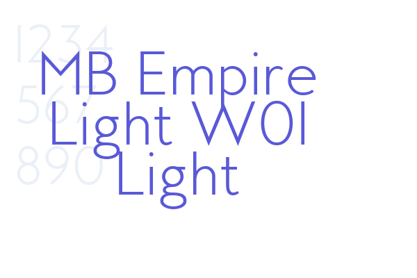 MB Empire Light W01 Light