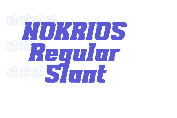 NOKRIOS Regular Slant