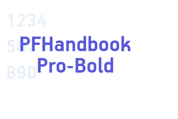 PFHandbook Pro-Bold