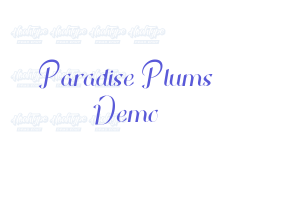 Paradise Plums Demo