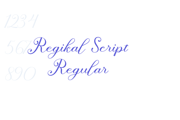 Regikal Script Regular