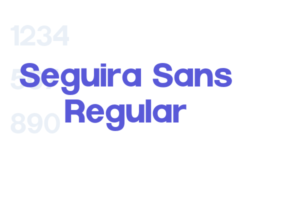 Seguira Sans Regular