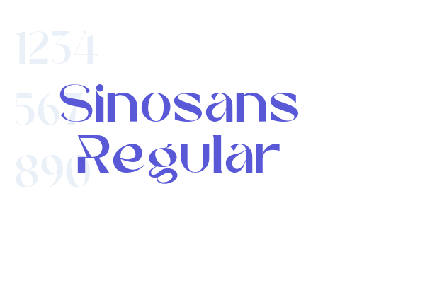 Sinosans Regular