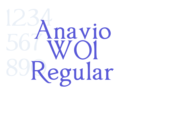 Anavio W01 Regular