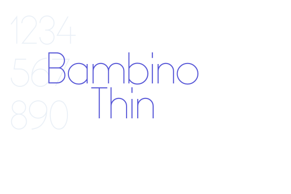 Bambino Thin