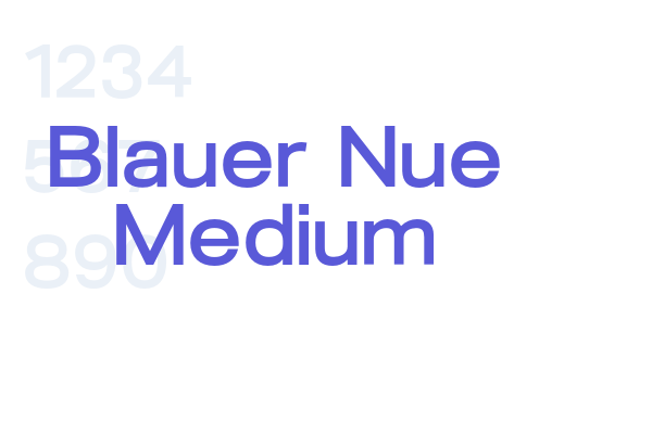 Blauer Nue Medium