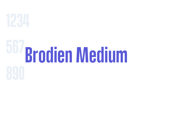 Brodien Medium