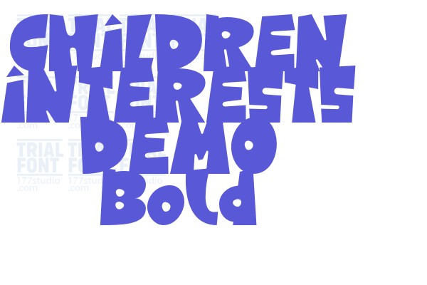 CHILDREN INTERESTS DEMO Bold