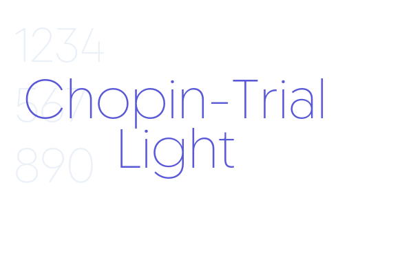 Chopin-Trial Light